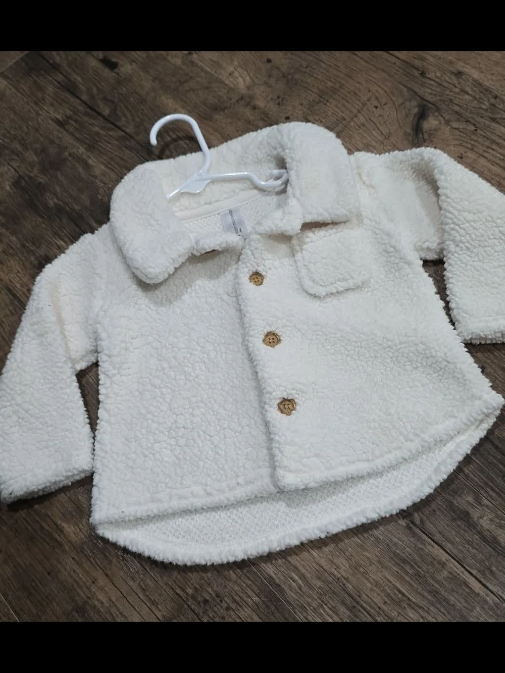 Gerber Cream Sherpa Jacket - Cozy Infant Pullover